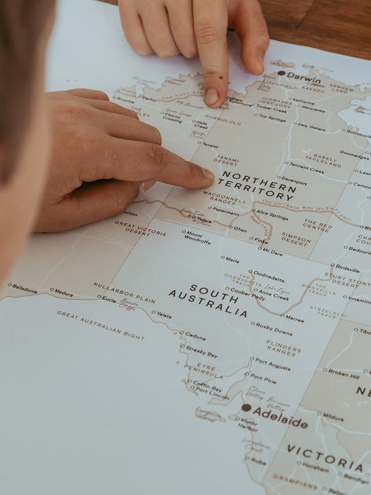 Aussie Adventure Planning Map