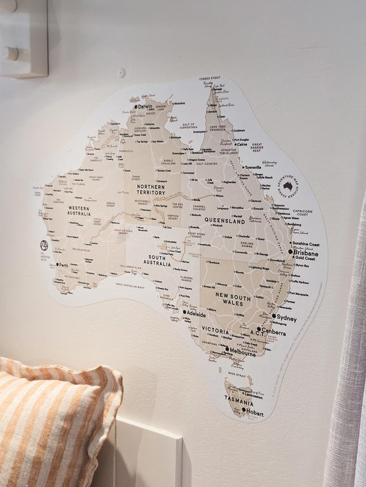 Aussie Adventure Sticker Map