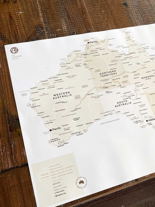 Aussie Adventure Planning Map